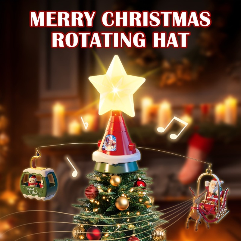 Outdoor Power For Christmas Lights - Carrousel rotatif sur le dessus de