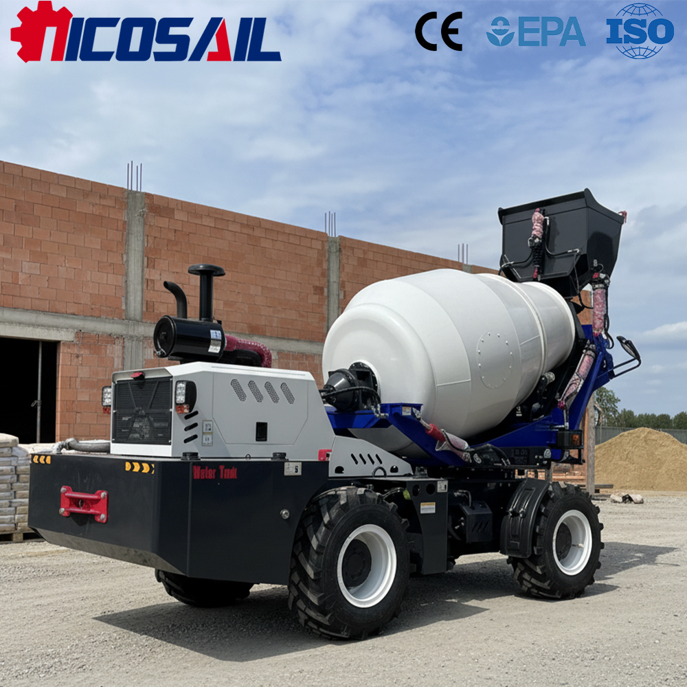 Concrete Mixer Small - Petite bétonnière homologuée CE Euro 5,