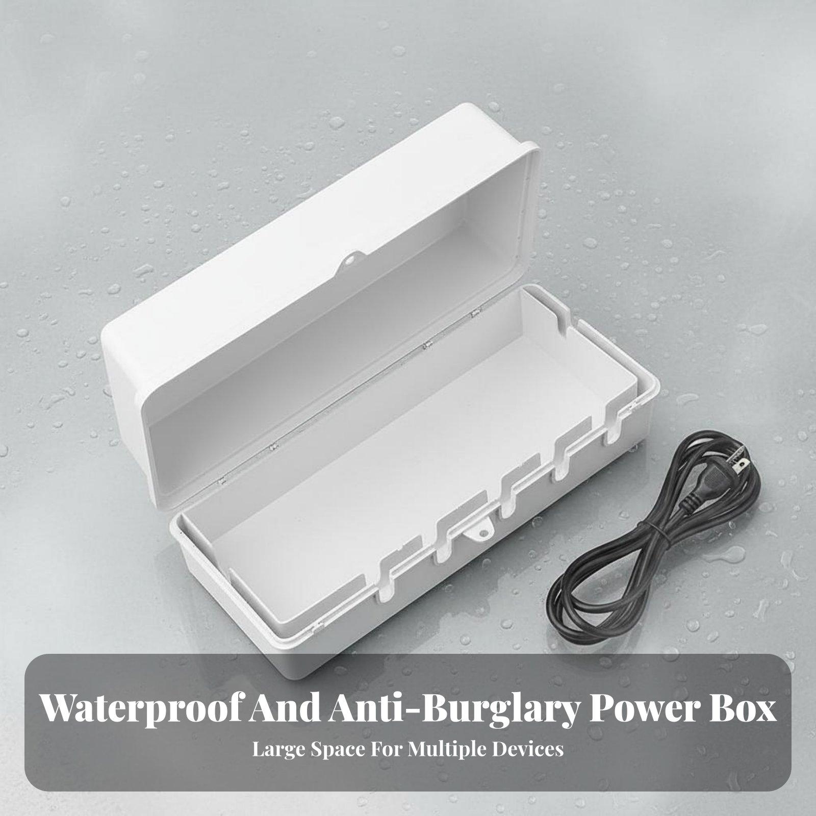 Outdoor Power Box - Boîte de protection étanche pour multiprises,