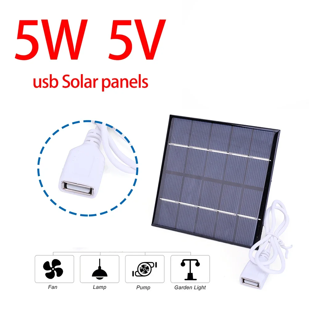 Outdoor Power Board - Panneau solaire 5W 5V, chargeur de