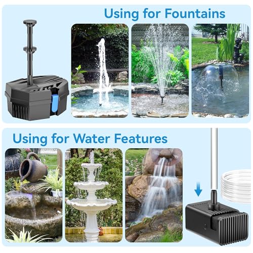Outdoor Powerbank - Pompe solaire pour fontaine 8W avec