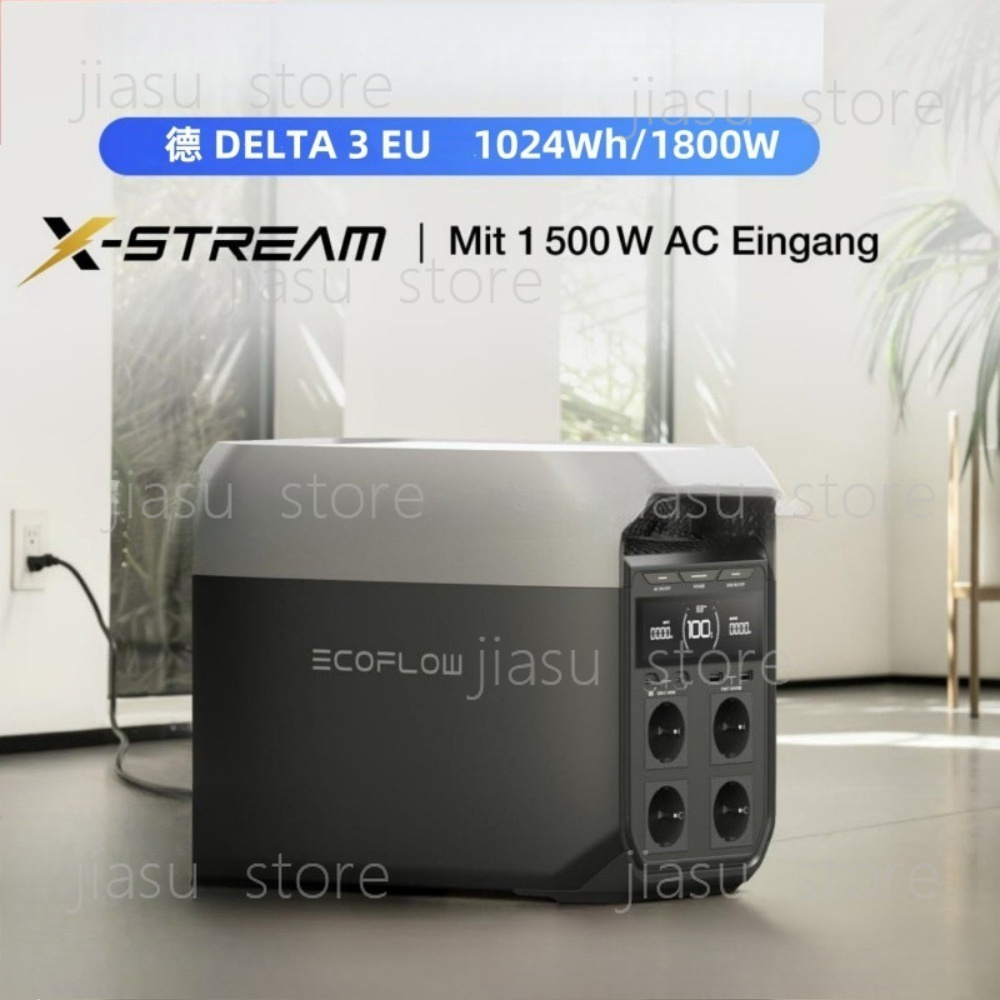 Outdoor Powerwall - Station d'alimentation portable EcoFlow DELTA 3,
