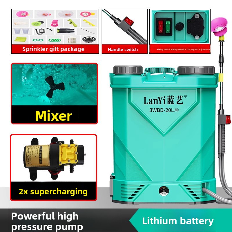 Electric Sprayer Backpack - Pulvérisateur électrique à batterie lithium pour