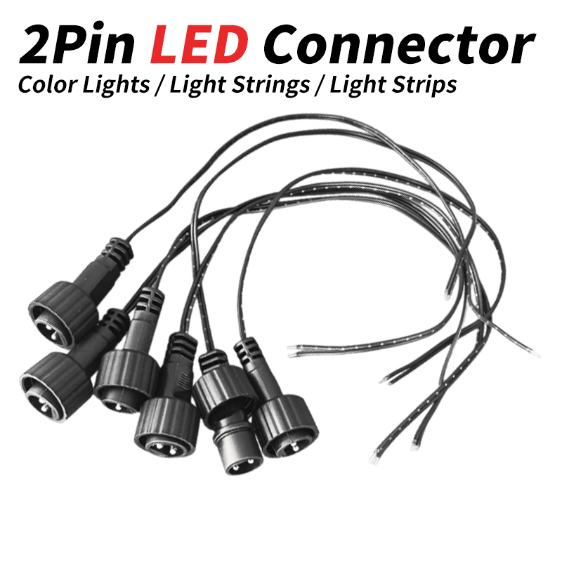 Outdoor Power Board - Connecteur LED 2 broches avec fil