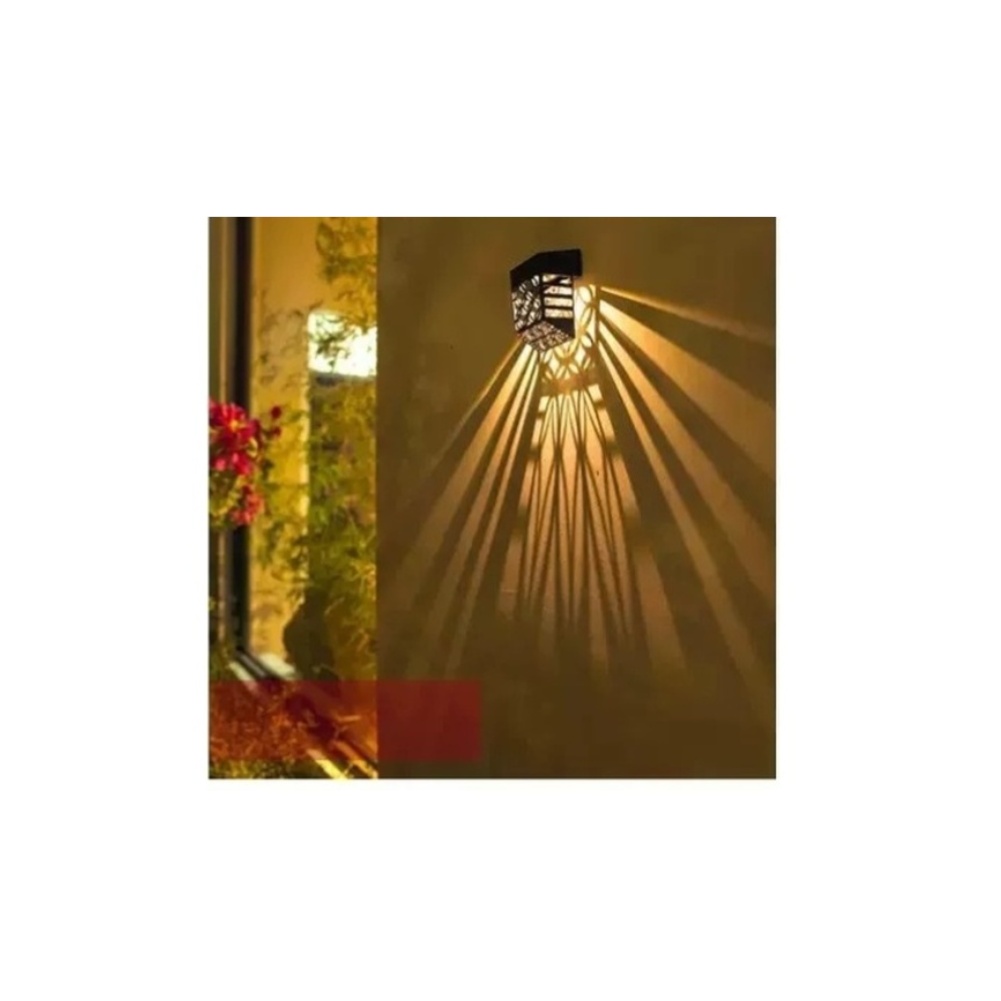 Outdoor Powerwall - Lampe solaire LED pour clôture de