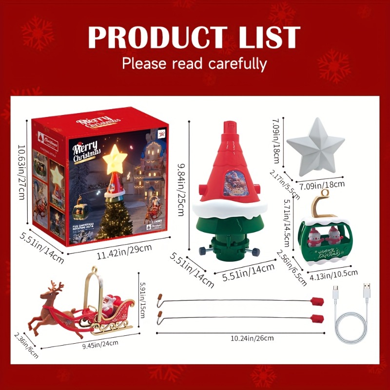 Carrousel rotatif sur le dessu - Outdoor Power For Christmas Lights avis et prix