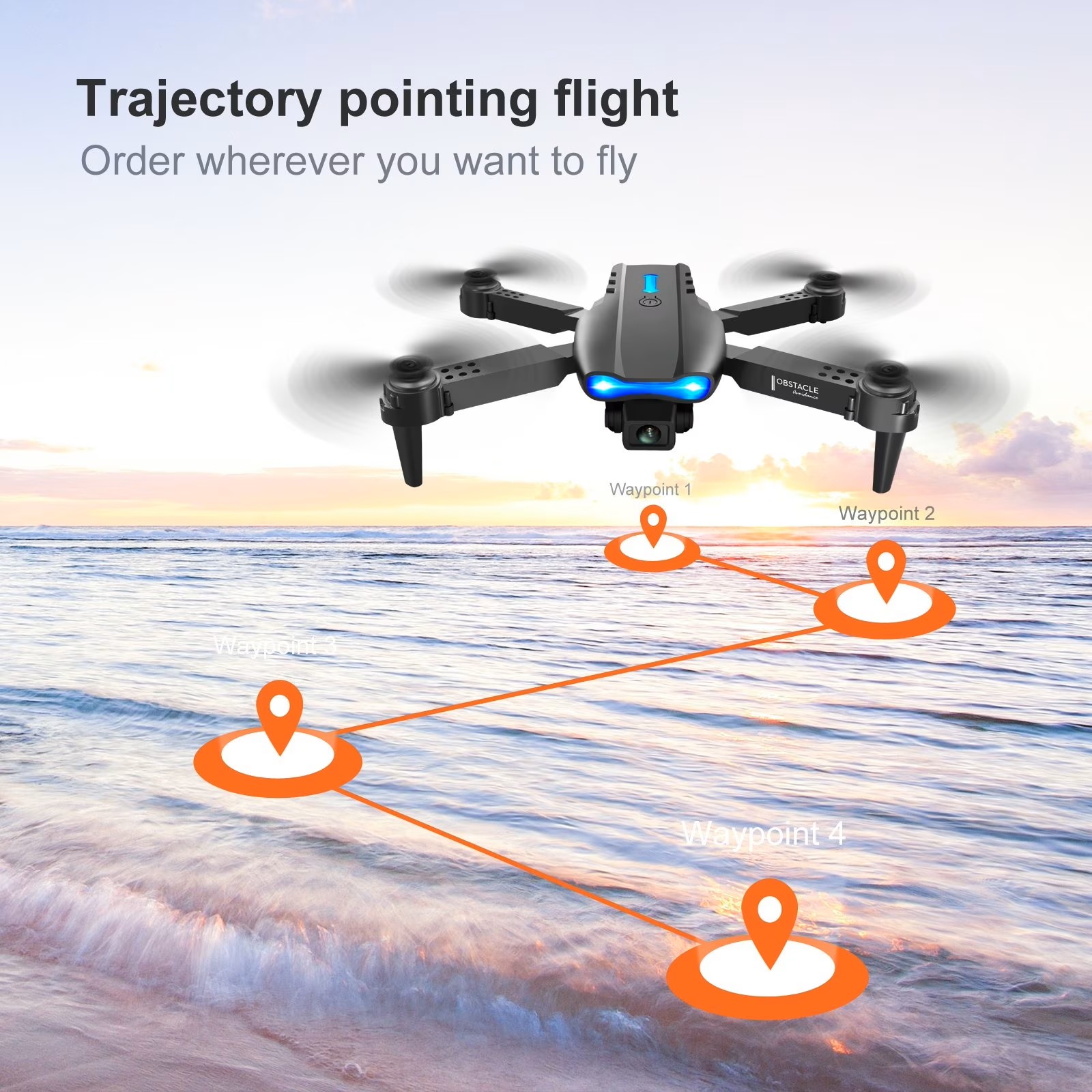 Le drone pliable E88PRO MAX 20 - Outdoor Power Box avis et prix