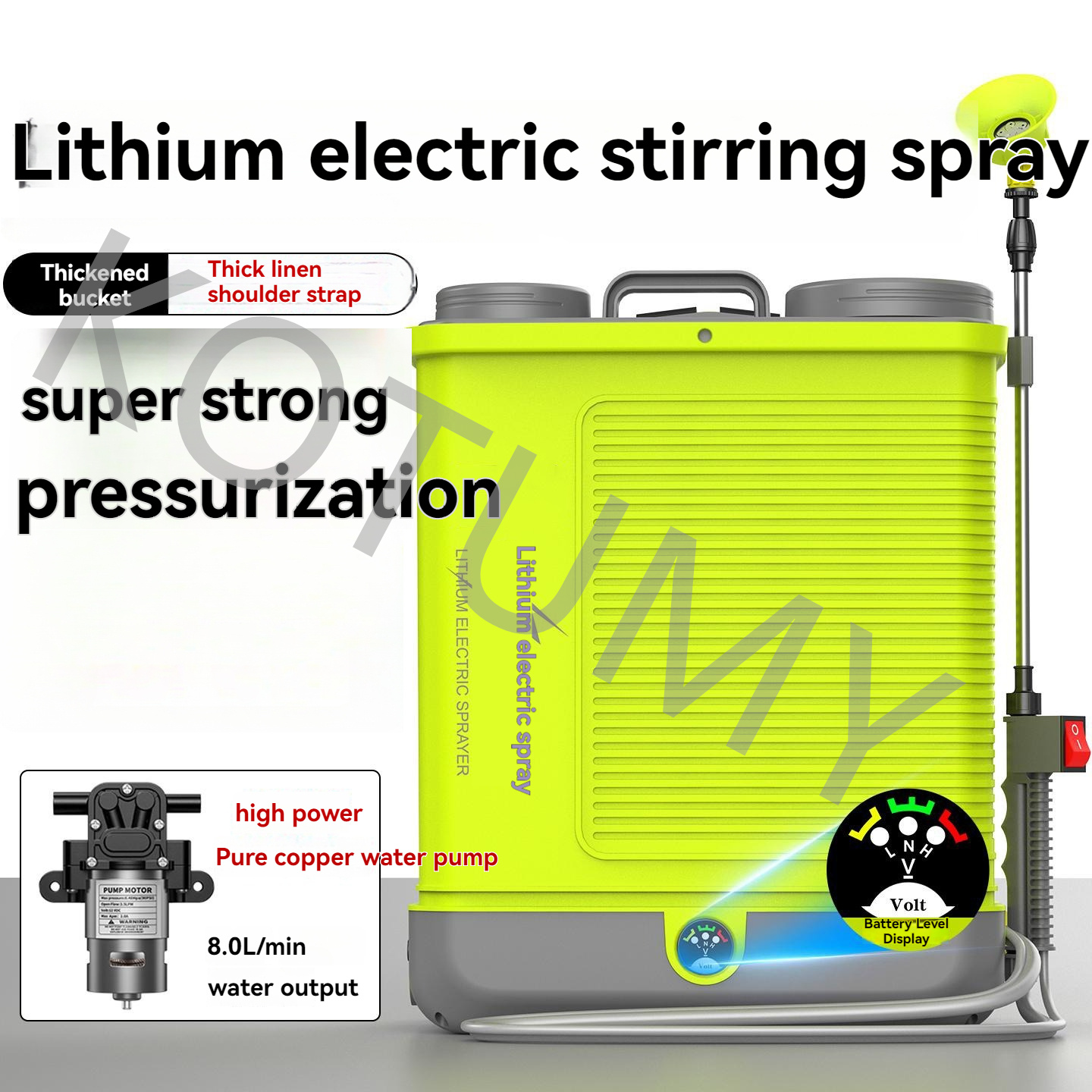 Pulvérisateur à dos électrique - Electric Sprayer Backpack avis et prix