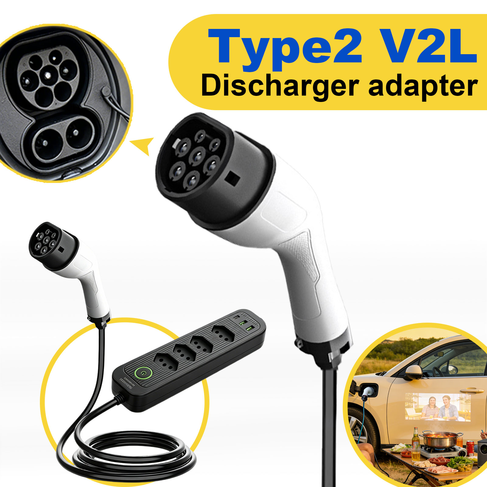 Adaptateur de décharge Type 2  - Outdoor Powerwall avis et prix