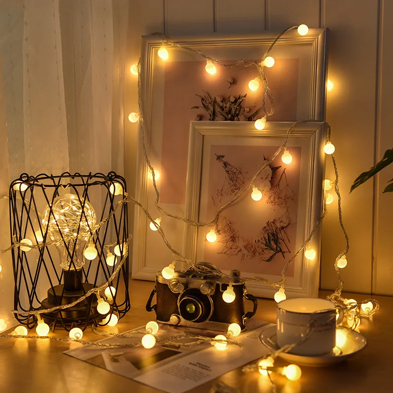 10M USB/batterie boule de puis - Outdoor Power For Christmas Lights avis et prix