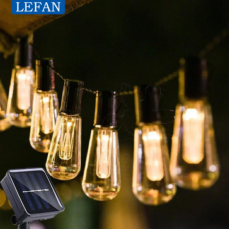 Guirlande lumineuse LED solair - Outdoor Power For Christmas Lights avis et prix