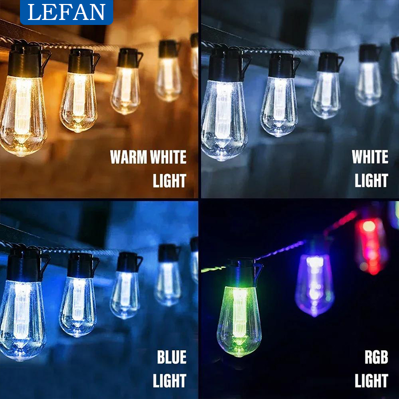 Guirlande lumineuse LED solair - Outdoor Power For Christmas Lights avis et prix