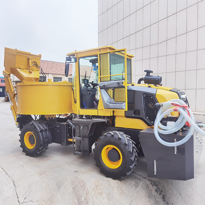 Bétonnière mobile autochargean - Concrete Mixer Small avis et prix