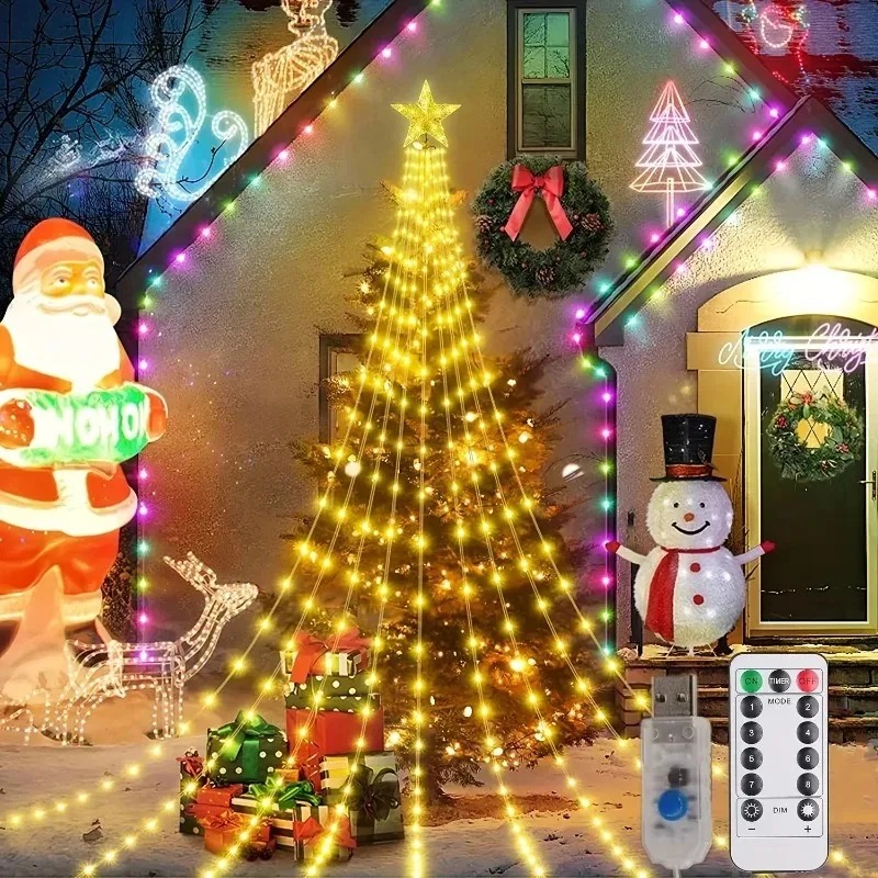 Guirlande lumineuse LED en for - Outdoor Power For Christmas Lights avis et prix