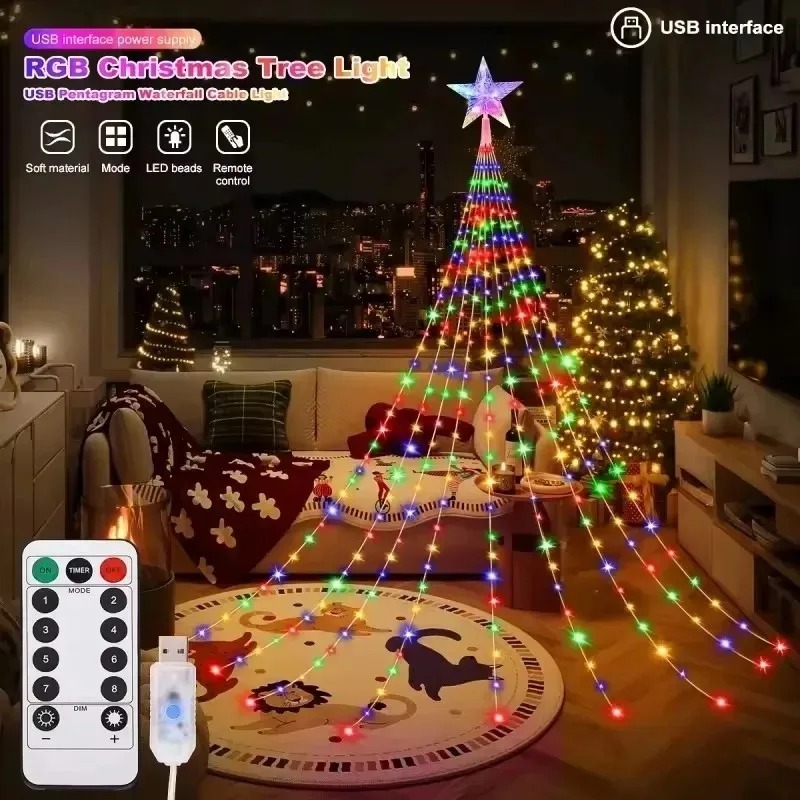 Guirlande lumineuse LED en for - Outdoor Power For Christmas Lights avis et prix