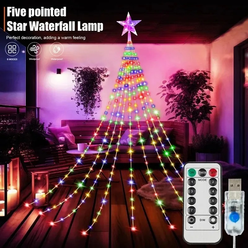 Guirlande lumineuse LED en for - Outdoor Power For Christmas Lights avis et prix