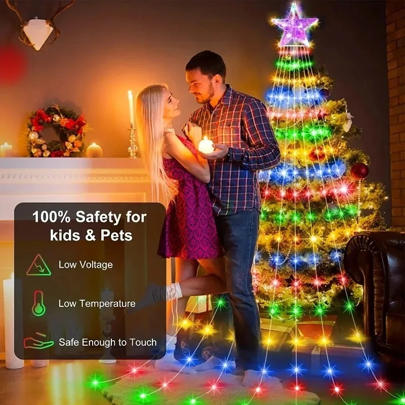 Guirlande lumineuse LED en for - Outdoor Power For Christmas Lights avis et prix