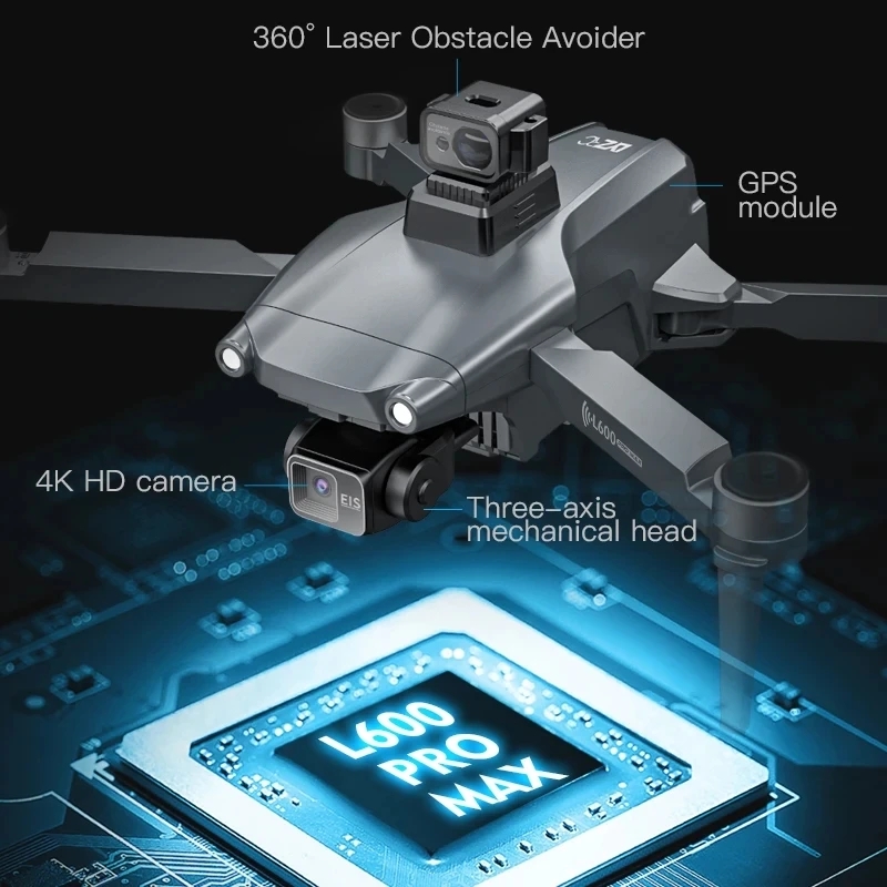 Drone GPS professionnel L600 P - Outdoor Power Box avis et prix