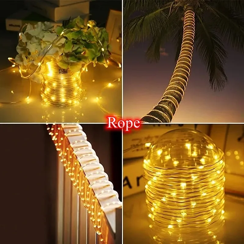Guirxiété lumineuse solaire à  - Outdoor Power For Christmas Lights avis et prix