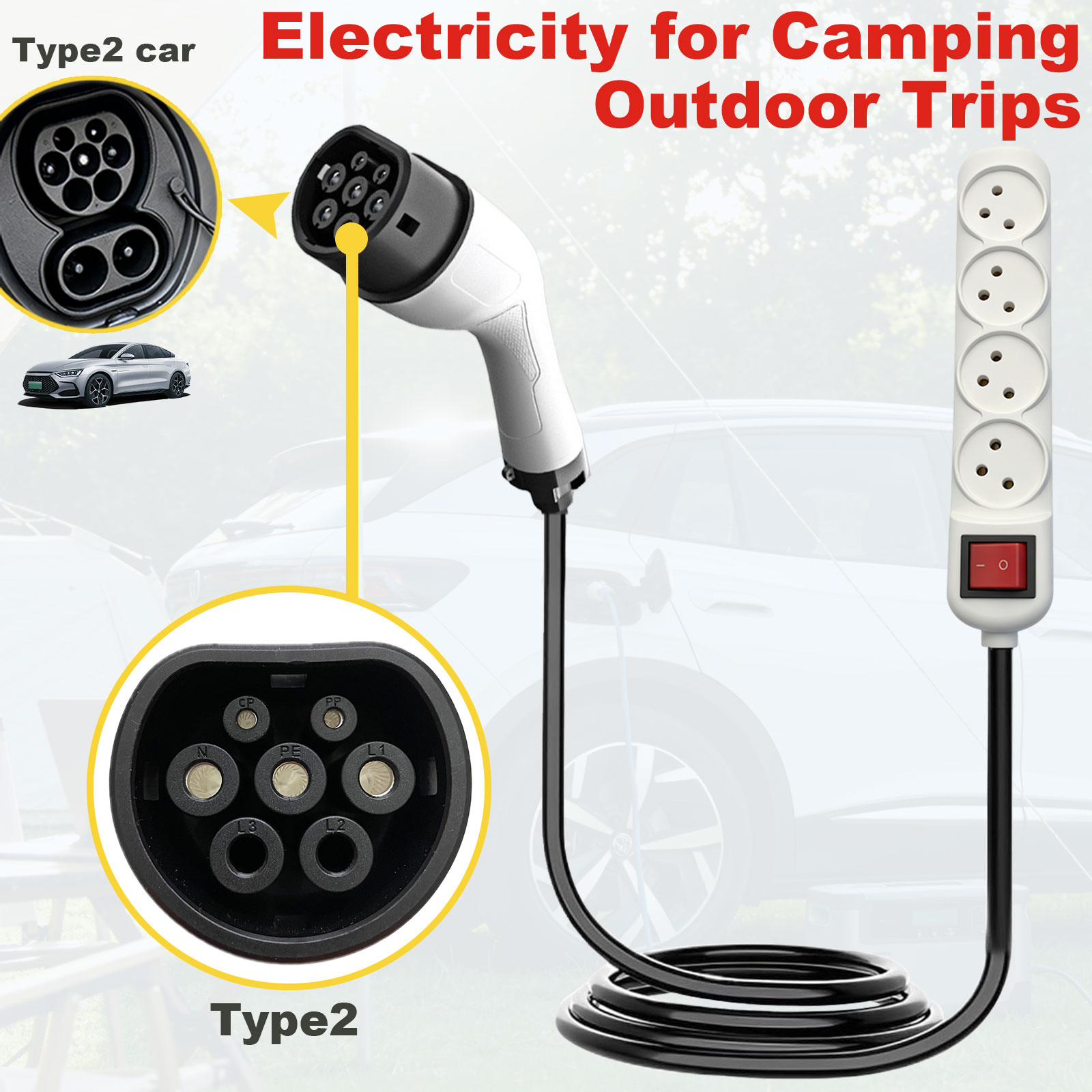 Adaptateur de décharge Type 2  - Outdoor Powerwall avis et prix
