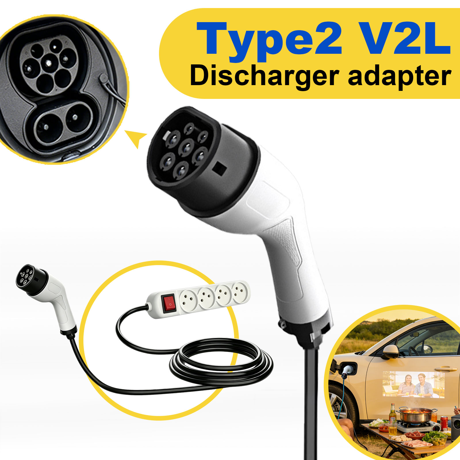 Adaptateur de décharge Type 2  - Outdoor Powerwall avis et prix