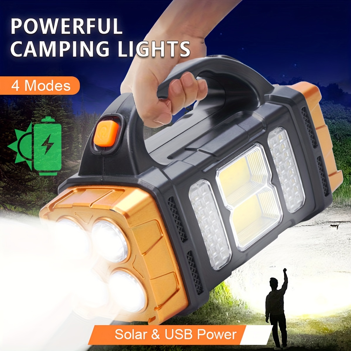 Nouvelle lampe torche LED sola - Outdoor Powerbank avis et prix