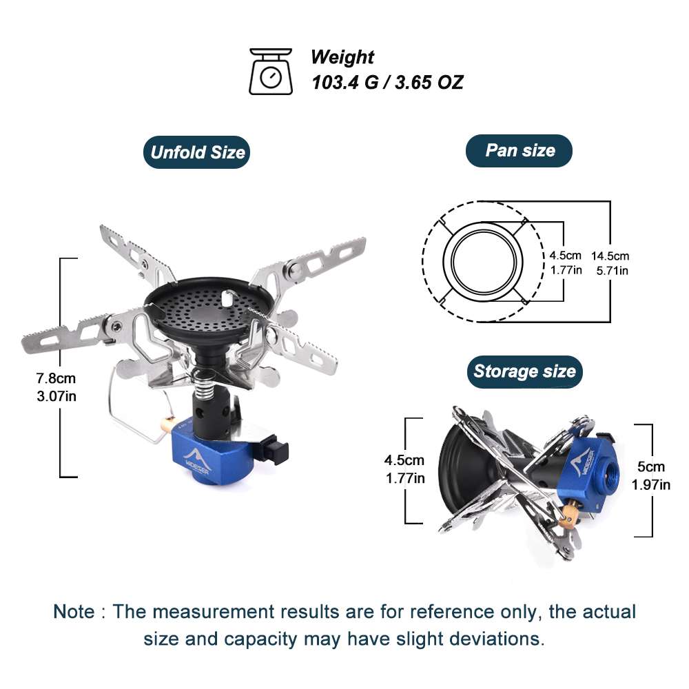 Réchaud à gaz de camping extér - Outdoor Power Burner avis et prix