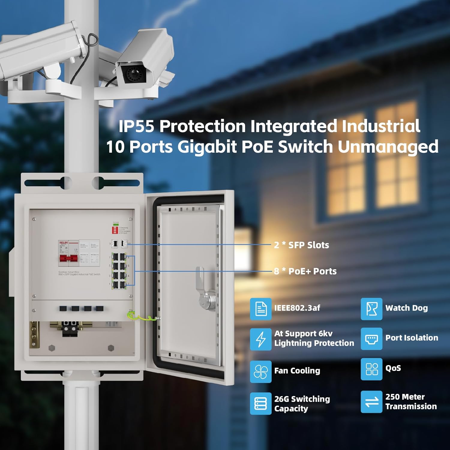 KeepLiNK – boîtier réseau inte - Outdoor Power Box avis et prix